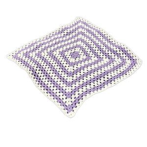 Brand New!!  Hand crochet granny square blanket